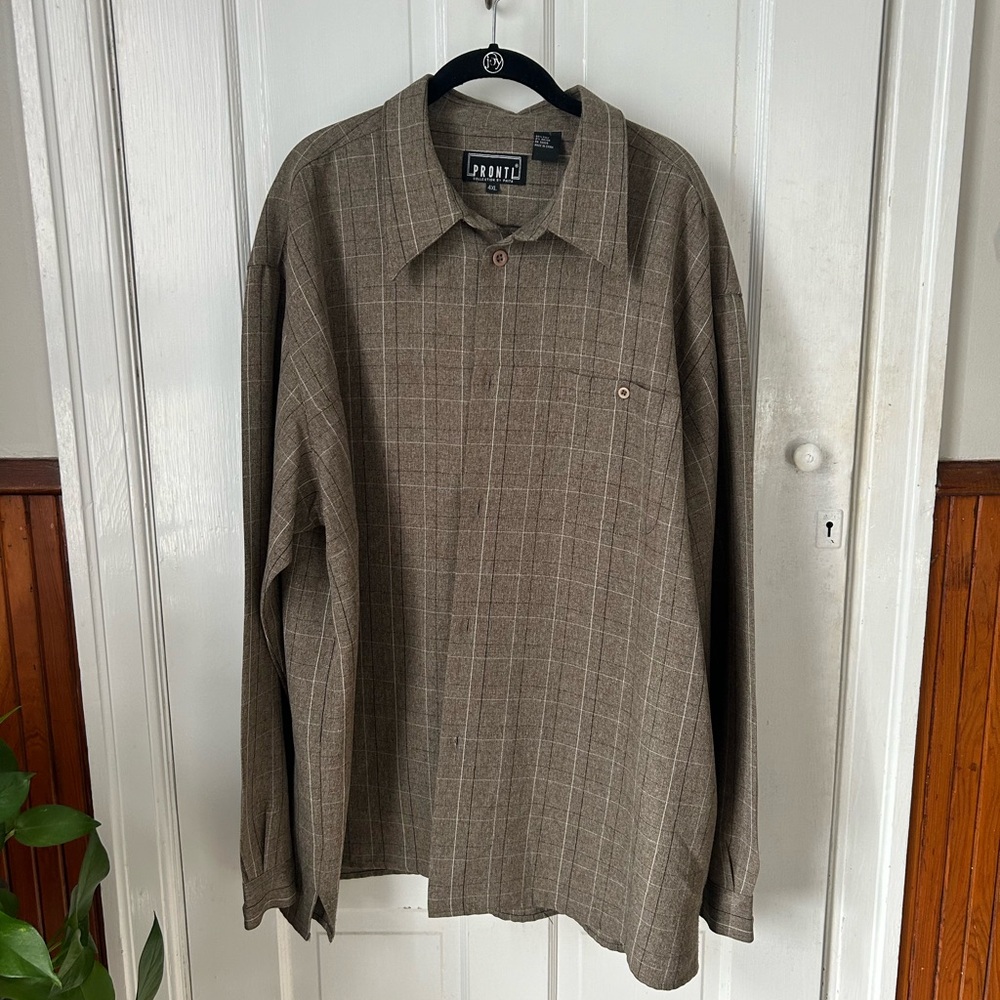 Men’s Oversized Button Up
